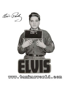 Elvis: Enlistment Photo - Foto alistamiento - Imán - Magnet