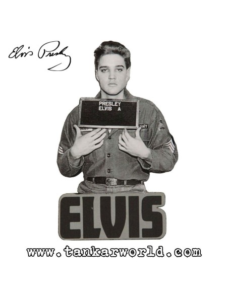 Elvis: Enlistment Photo - Foto alistamiento - Imán - Magnet