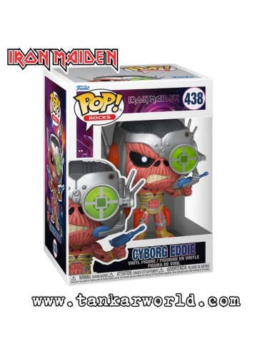Funko Pop! - Cyborg Eddie - Iron Maiden - 438