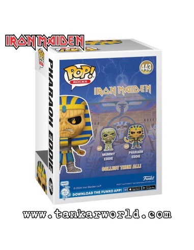 Funko Pop! - Pharaoh Eddie - Iron Maiden - 443