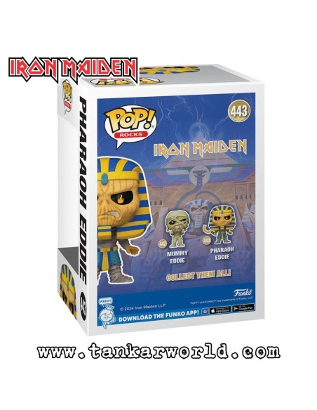 Funko Pop! - Pharaoh Eddie - Iron Maiden - 443