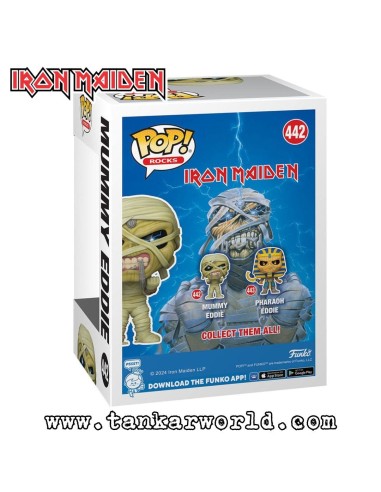 Funko Pop! - Mummy Eddie - Iron Maiden - 442