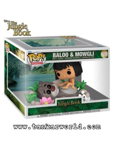 Funko Pop! - Baloo & Mowgli - The Jungle Book - El Libro de la Selva - Pop! Moments 1490