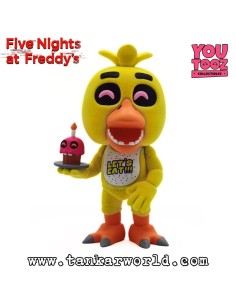 Youtooz - Chica Flocked Figura Vinyl - Five Nights At Freddys - FNAF - 12 cm