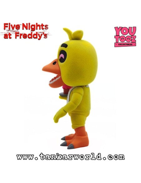 Youtooz - Chica Flocked Figura Vinyl - Five Nights At Freddys - FNAF - 12 cm