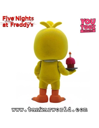 Youtooz - Chica Flocked Figura Vinyl - Five Nights At Freddys - FNAF - 12 cm