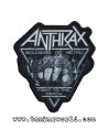 Parche Anthrax - Soldiers Of Metal - Fight To The Death - 9,5 x 10 cm