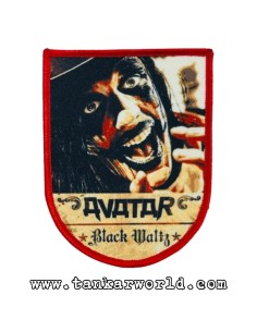 Parche Avatar - Black Waltz - 8 x 10,5 cm