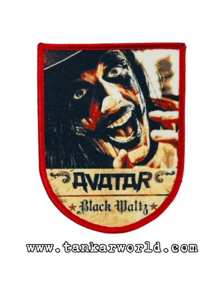 Parche Avatar - Black Waltz - 8 x 10,5 cm