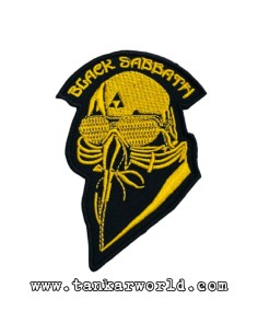 Parche Black Sabbath - Never Say Die! - Yellow Pilot - 7,5 x 11 cm