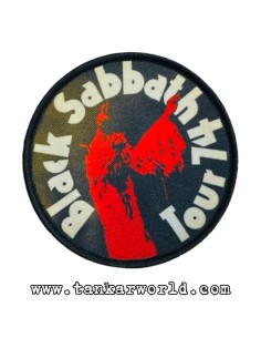 Parche Black Sabbath - Tour 74 - 8 cm de diámetro