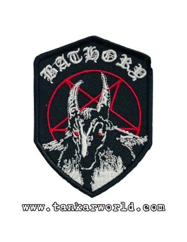 Parche Bathory - Black Metal - Mod 2 - 6 x 8,5 cm