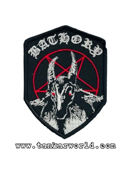 Parche Bathory - Black Metal - Mod 2 - 6 x 8,5 cm
