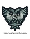 Parche Behemoth - Abyssus Abyssum Invocat - Logo gris - 9 x 8,5 cm