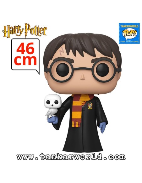Funko Pop! - Harry Potter with Hedwig - Super Sized Jumbo 46 cm - Harry Potter - 01