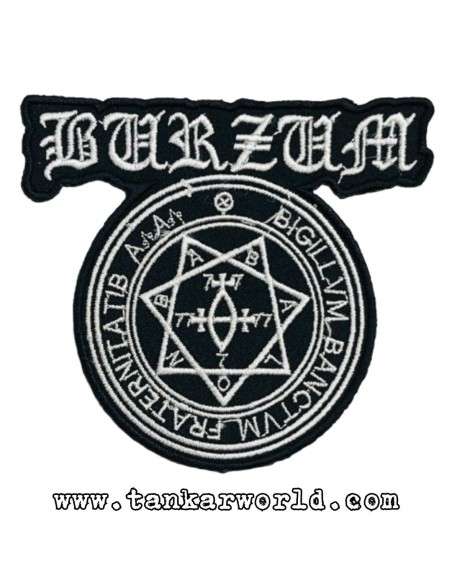 Parche Burzum - Sigillum Sanctum Fraternitatis AA - 9 x 8,5 cm