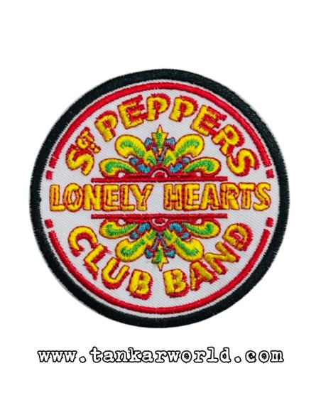 Parche The Beatles - Sgt. Pepper's Lonely Hearts Club Band - 8 cm de diámetro