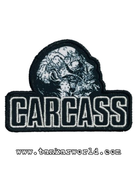 Parche Carcass - Necro Head - 10 x 7,5 cm