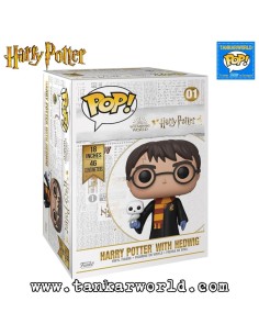 Funko Pop! - Harry Potter with Hedwig - Super Sized Jumbo 46 cm - Harry Potter - 01 2