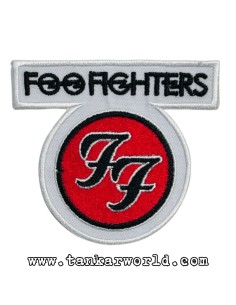Parche Foo Fighters - Logo - 8 x 7 cm