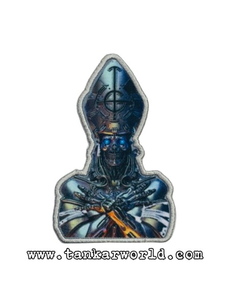 Parche Ghost - Phantomime - Papa - 10,5 x 7 cm