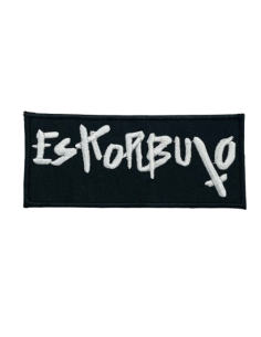 Parche Eskorbuto - Letras blancas - 11 x 5 cm