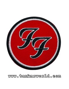 Parche Foo Fighters - Logo FF - 7 cm de diámetro