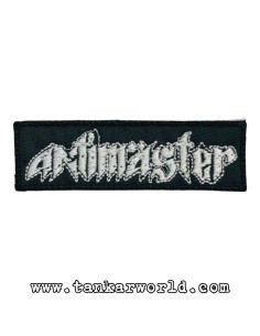 Parche Antimaster - Logo - 10 x 3 cm