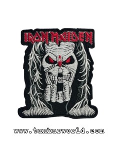 Parche Iron Maiden - Eddie Fuck You - Grande - 9 x 10 cm