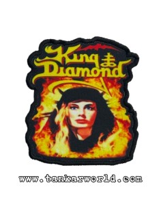 Parche King Diamond - Fatal Portrait - 9 x 10 cm
