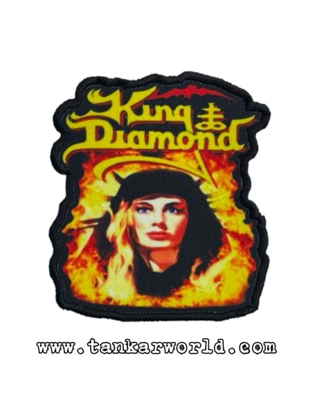 Parche King Diamond - Fatal Portrait - 9 x 10 cm